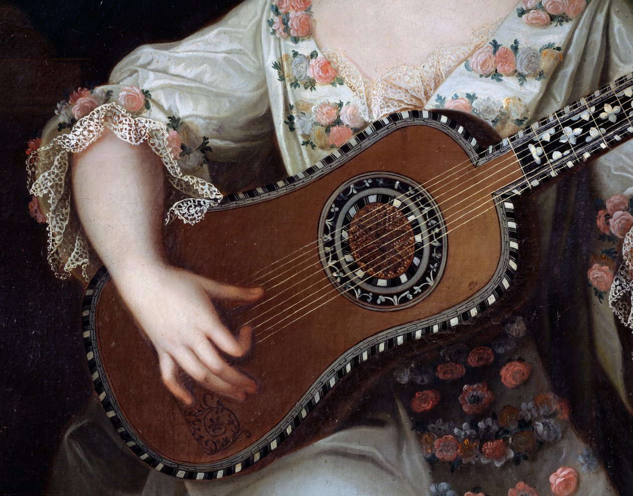 Gitarre (Detail) von Pierre Gobert