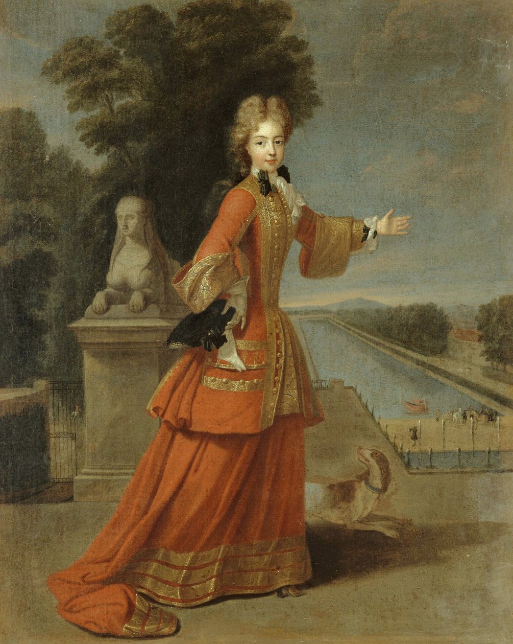 Porträt von Marie Adélaïde von Savoyen, Herzogin von Burgund von Pierre Gobert