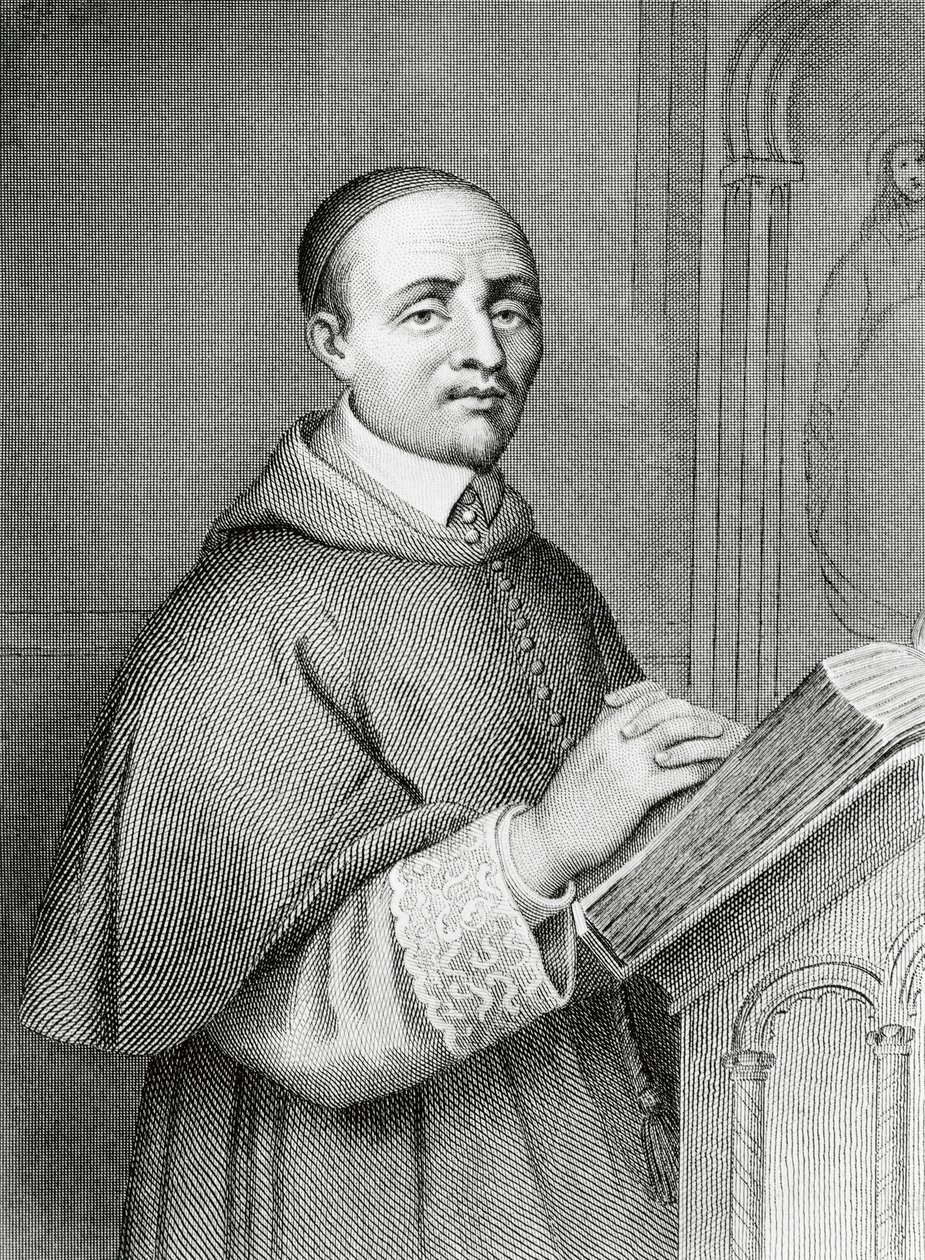 Porträt von Giulio Alberoni (1664-1752), italienischer Kardinal und Staatsmann, Premierminister von Philipp V. von Spanien, Gravur von Pierre-Gustave-Eugene Staal (1817-1882) von Pierre Gustave Eugene (1817 82) Staal