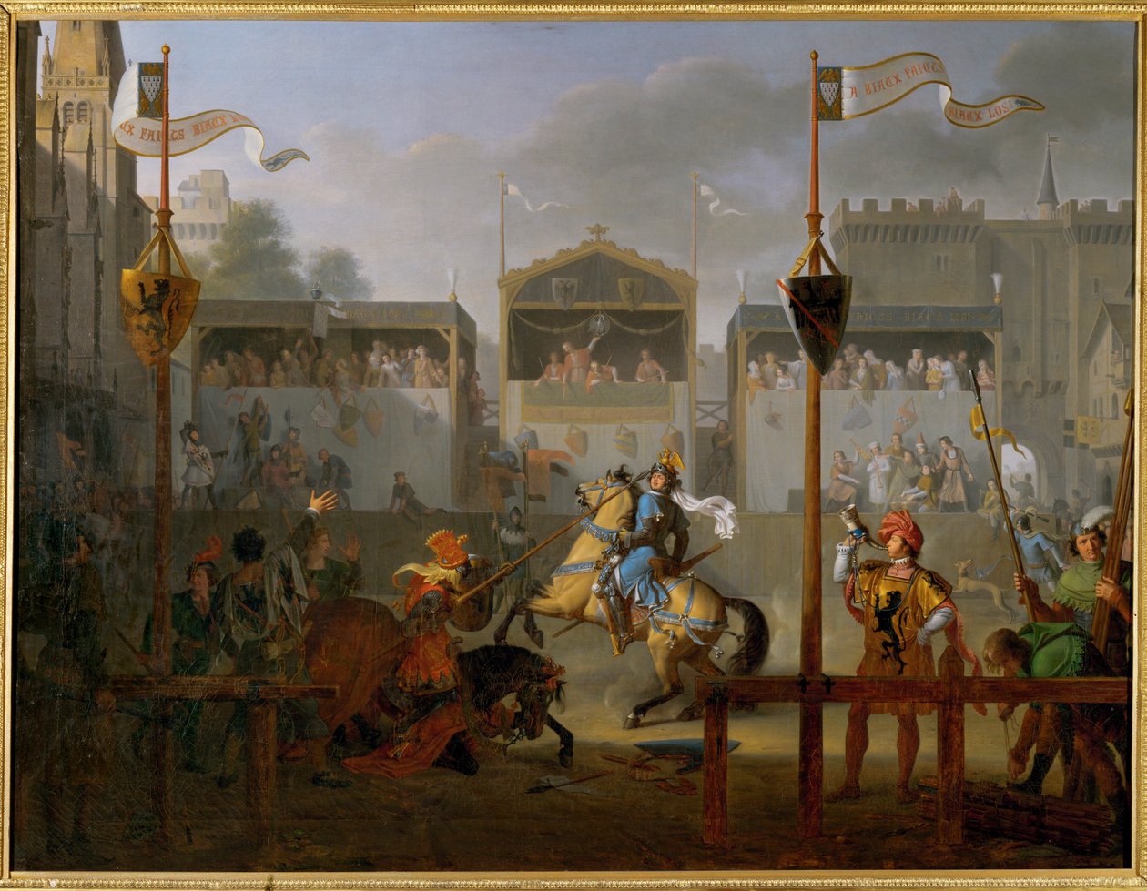 Ein Turnier im 14. Jahrhundert von Pierre Henri Revoil