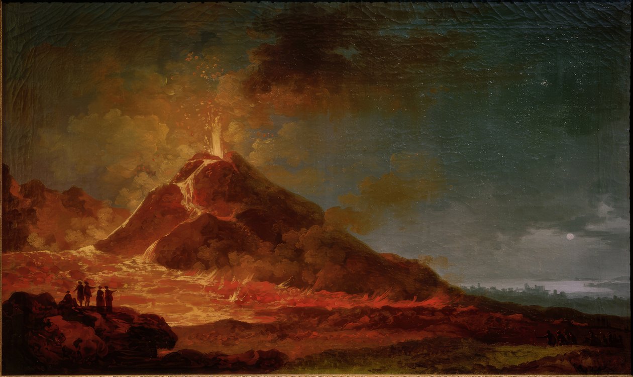 Der Ausbruch des Vesuv am 14. Mai 1771 von Pierre Jacques Volaire