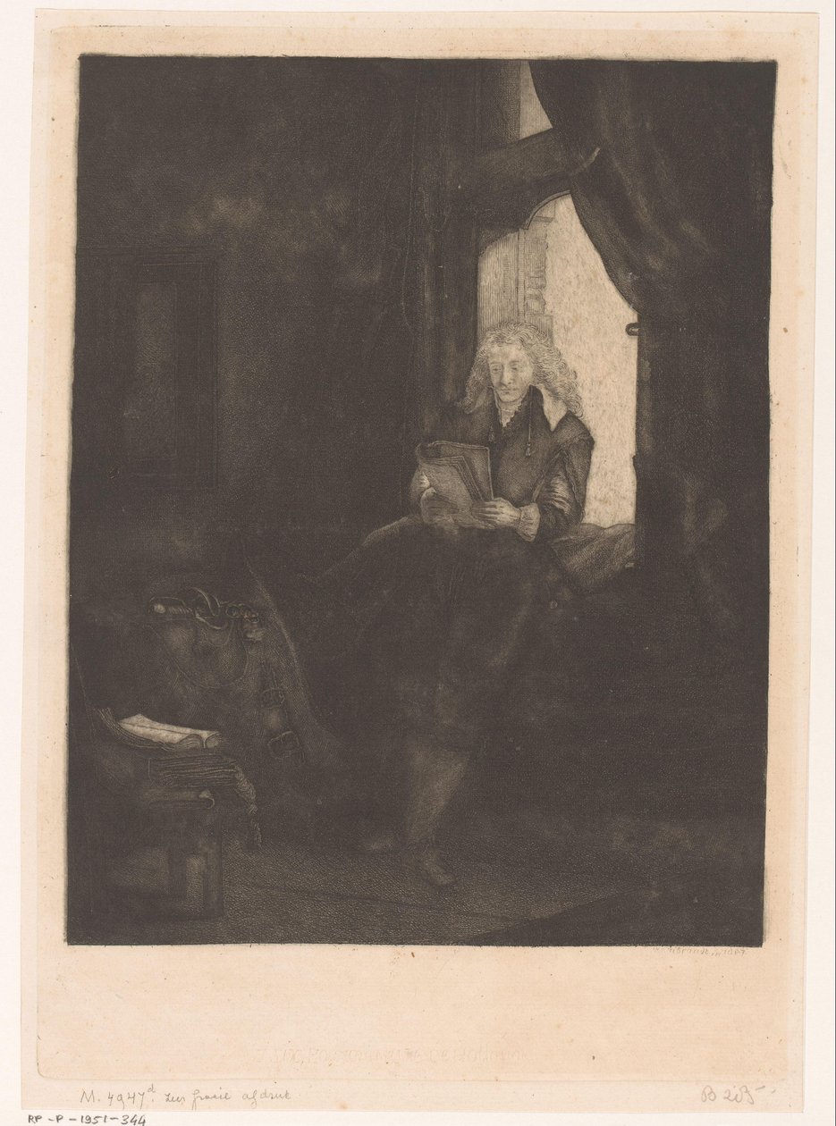 Porträt von Jan Six von Pierre Jean Mariette (attributed to)