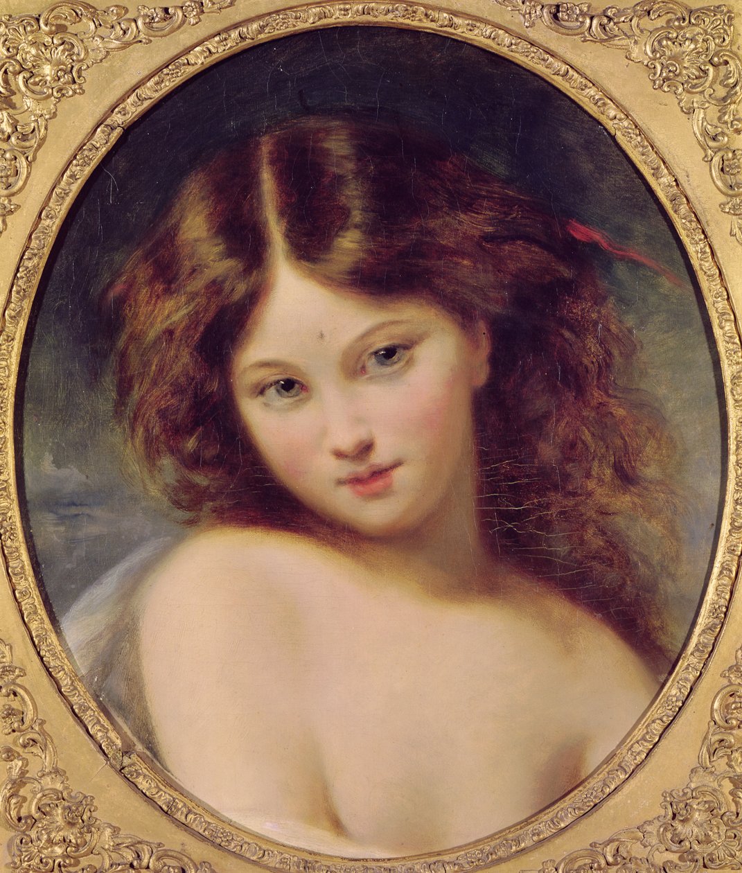 Kopf eines jungen Mädchens von Pierre Joseph Dedreux Dorcy