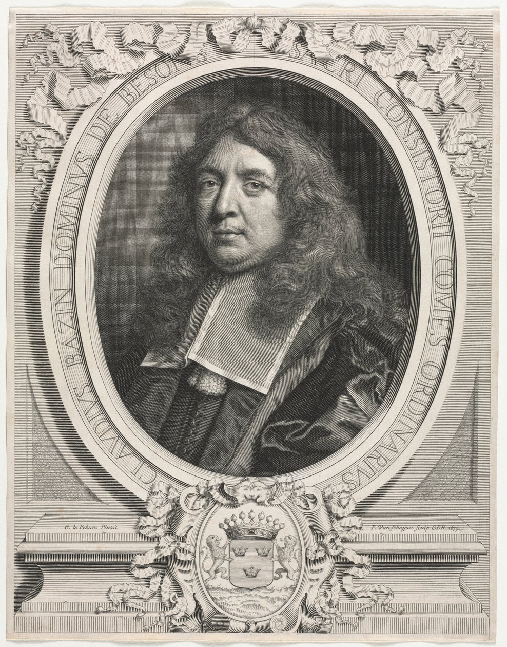 Bazin de Besons, Claude, 1673 von Pierre Louis van Schuppen