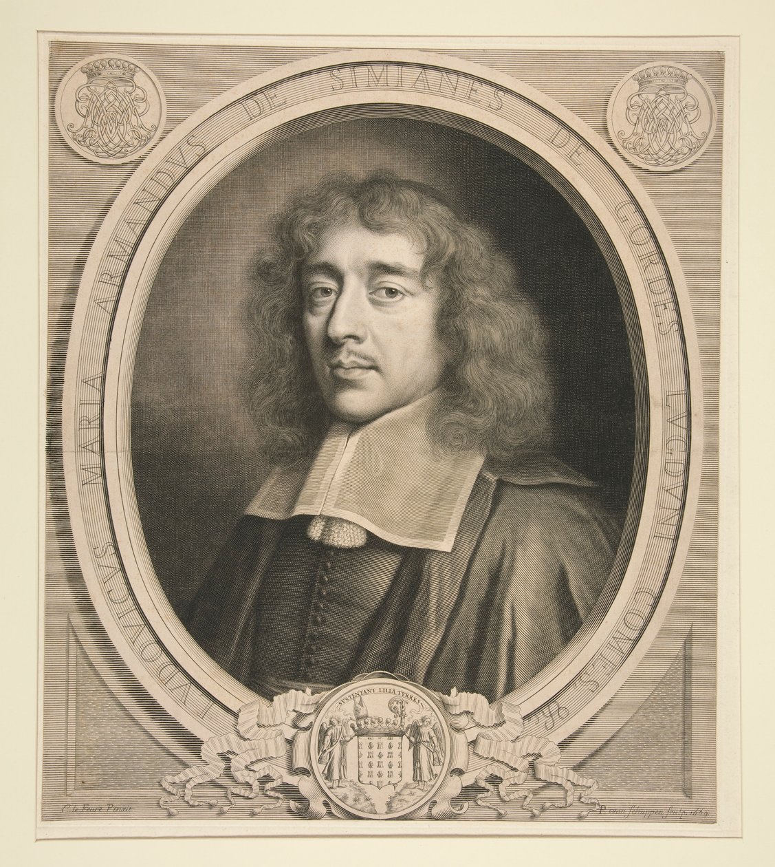 Louis-Marie-Armand de Simianes de Gordes von Pierre Louis van Schuppen