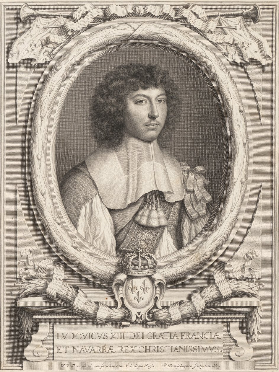 Porträt von Ludwig XIV., 1650-1702 von Pierre Louis van Schuppen