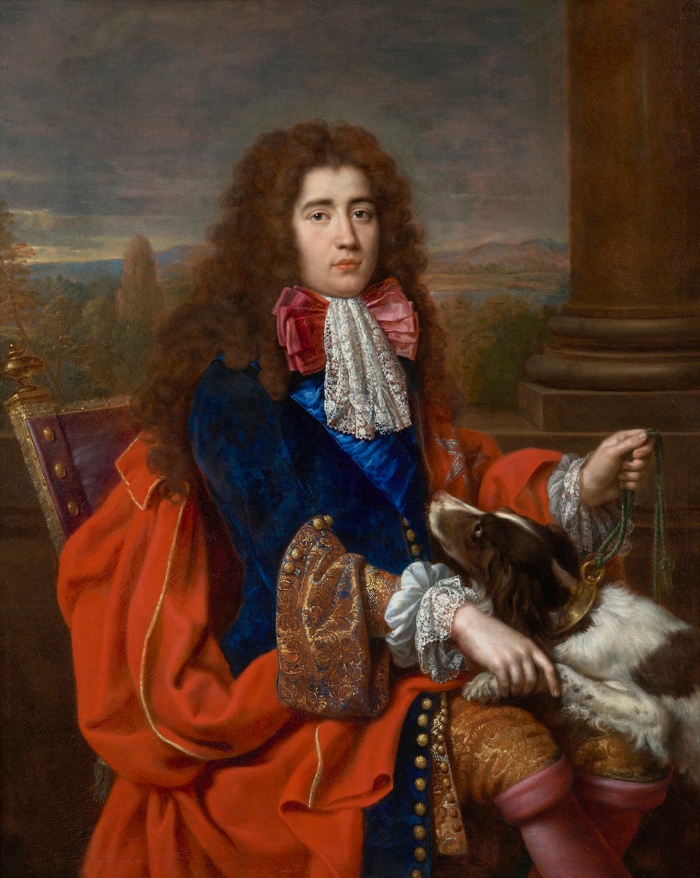 Porträt von Louis François Marie Le Tellier, Marquis de Barbezieux 1668-1701, ca. 1690 von Pierre Mignard