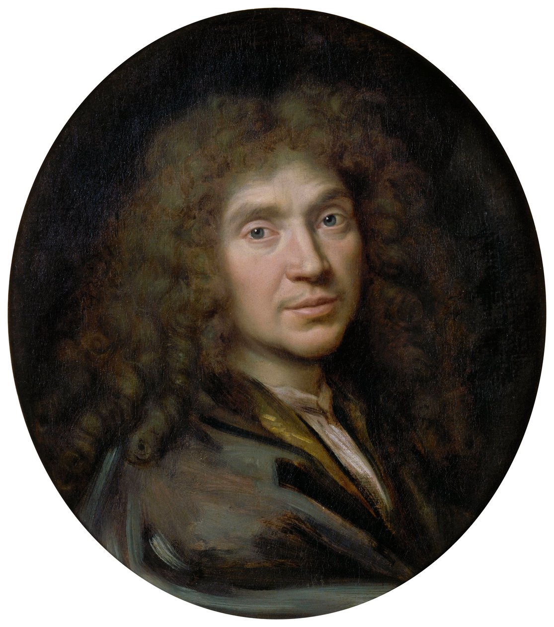 Porträt des Autors Molière 1622-1673, ca. 1658 von Pierre Mignard