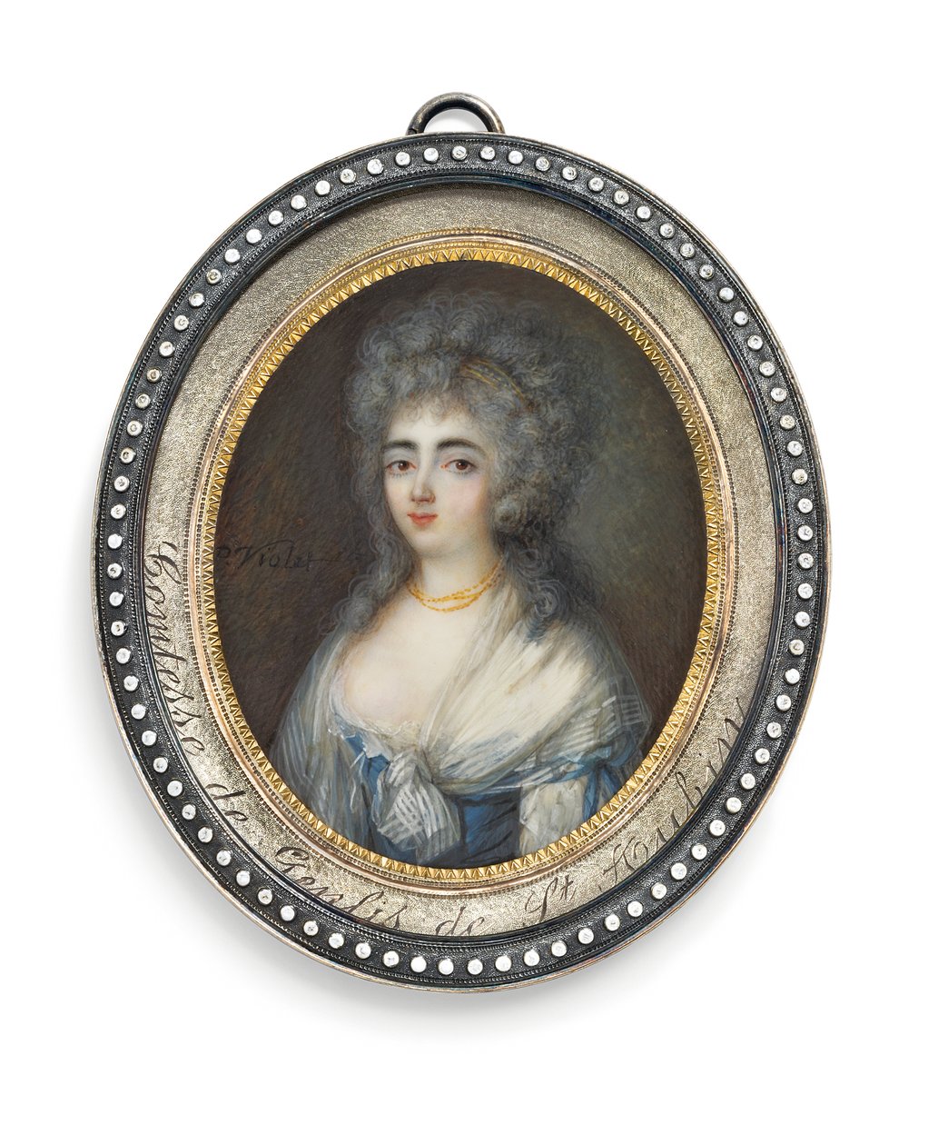 Stéphanie Félicité Ducrest de Saint-Aubin, Comtesse de Genlis von Pierre Noel Violet