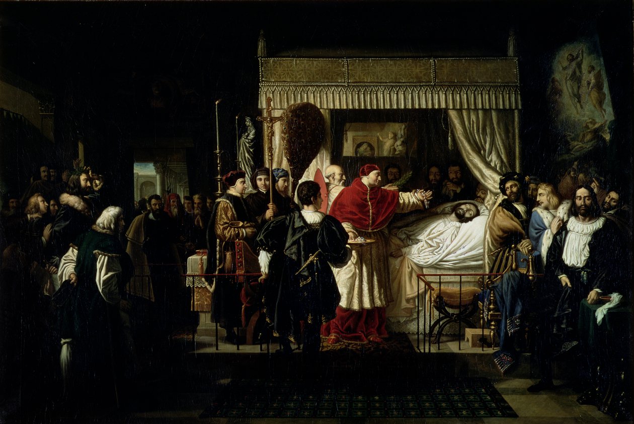 Ehrungen für Raphael nach seinem Tod, 1806 von Pierre Nolasque Bergeret