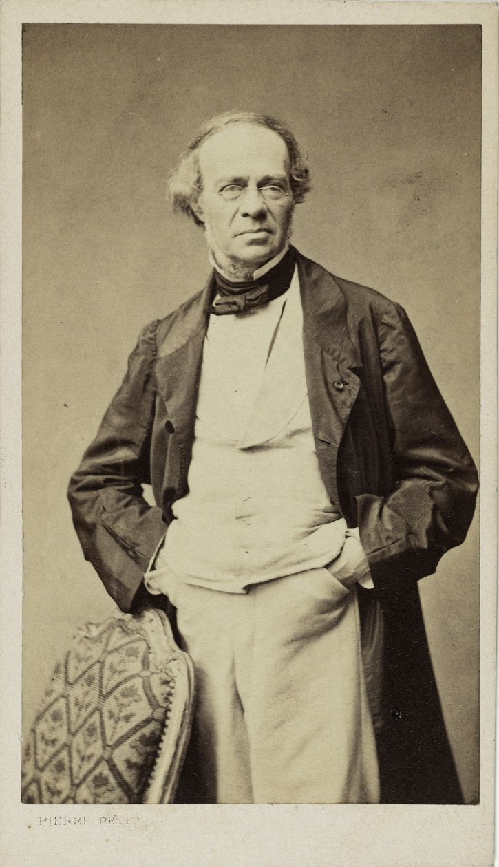 Porträt des Komponisten Jacques Fromental Halévy 1799-1862, ca. 1860 von Pierre Petit