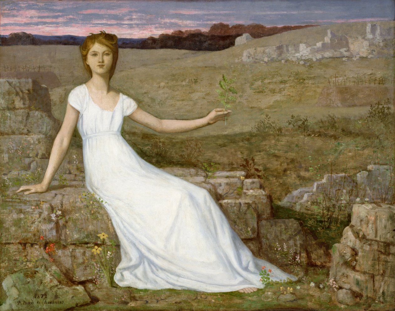 Hoffnung von Pierre Puvis de Chavannes
