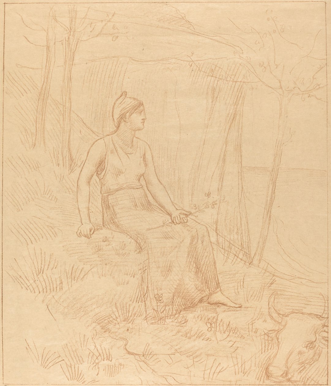 Normandie von Pierre Puvis de Chavannes