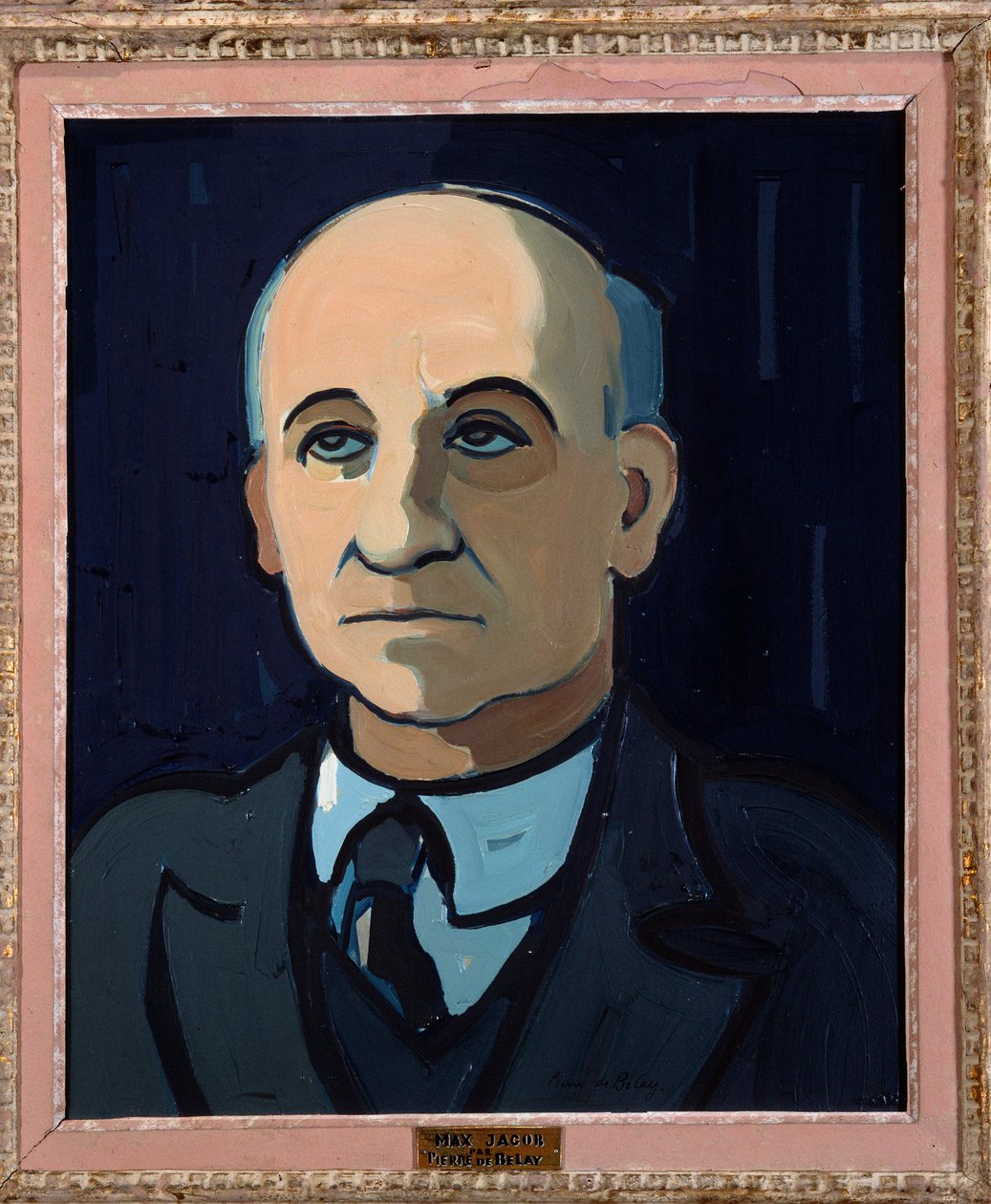 Porträt des französischen Dichters Max Jacob von Pierre de Belay