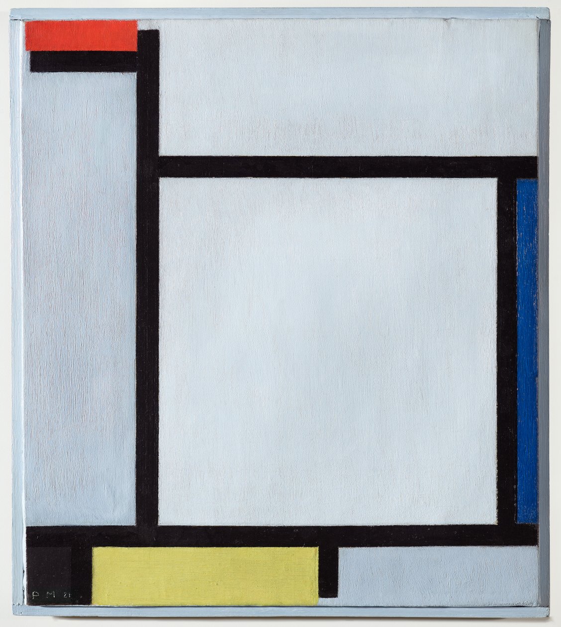 Komposition mit Rot, Blau, Schwarz, Gelb und Grau von Piet Mondrian