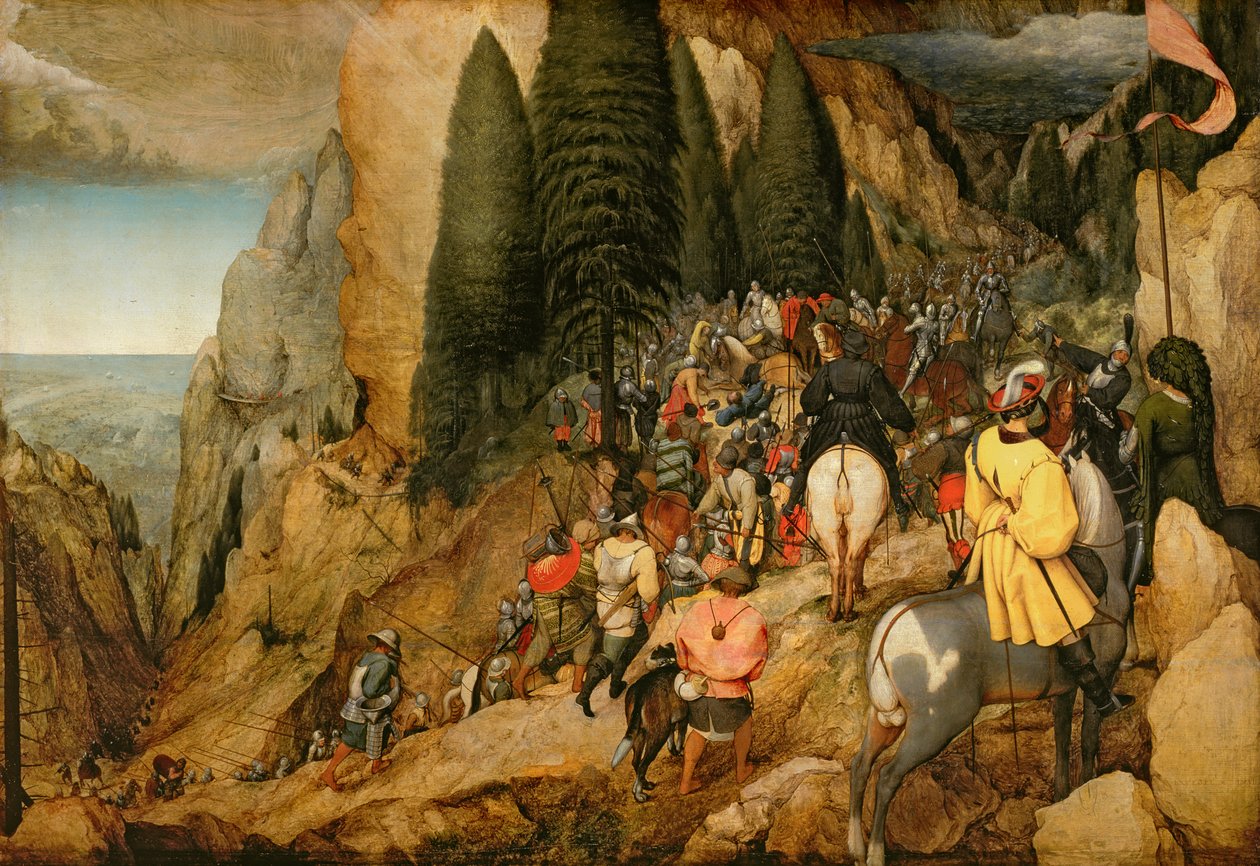 Bekehrung des Heiligen Paulus, 1567 von Pieter Bruegel the Elder