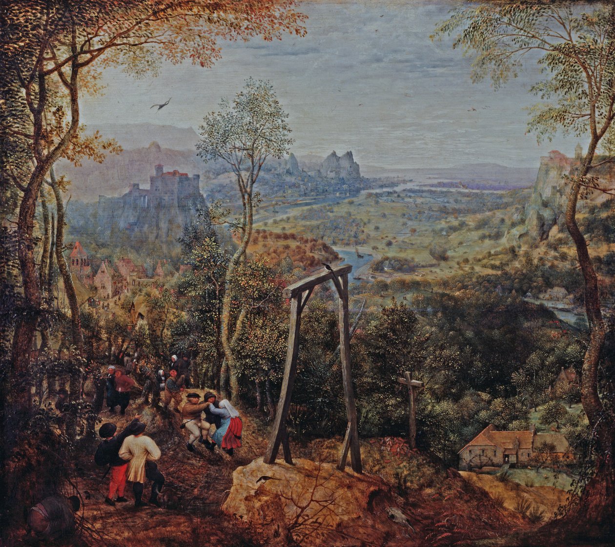 Die Elster auf dem Galgen von Pieter Bruegel the Elder
