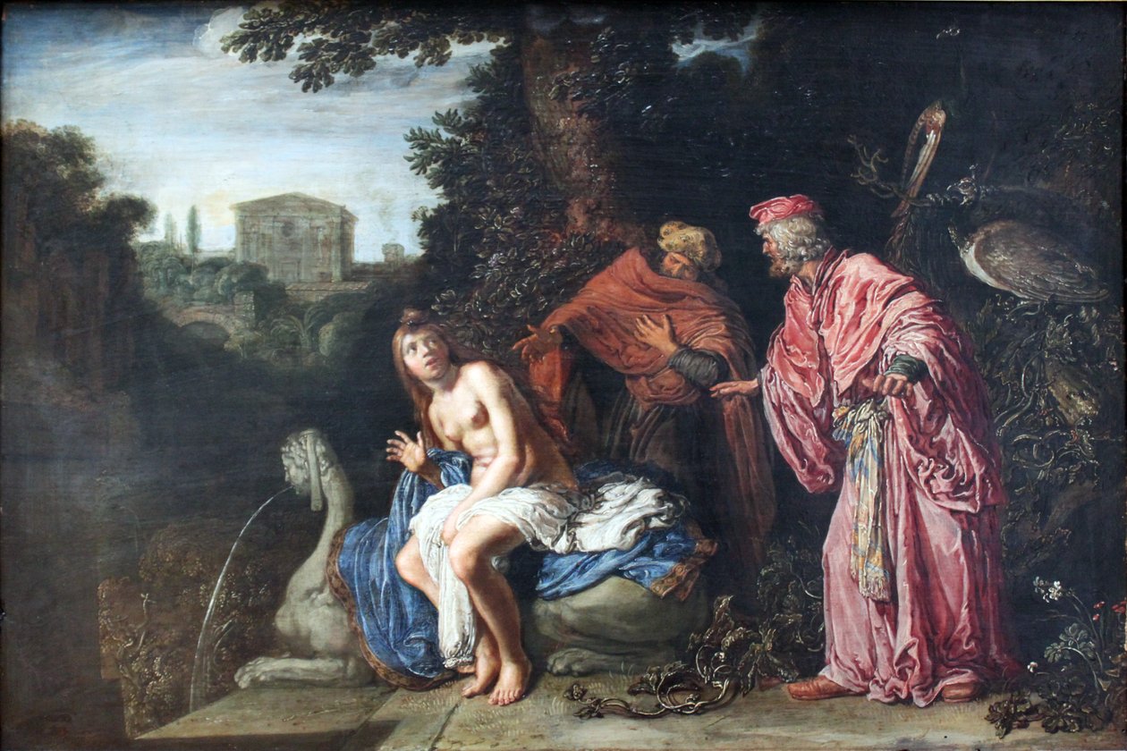 Susanna und die beiden Alten von Pieter Lastman