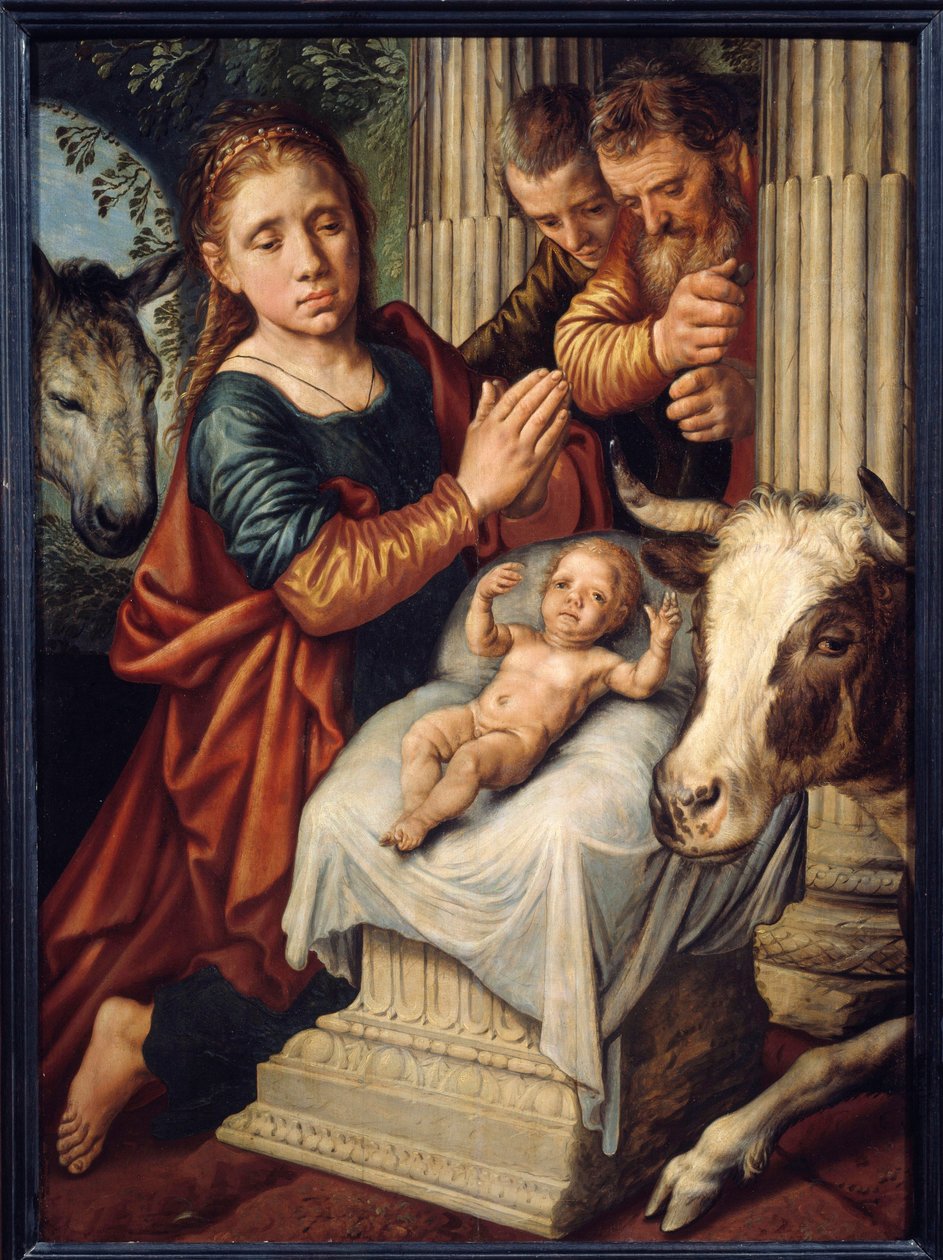 Die Anbetung der Hirten von Pieter Aertsen
