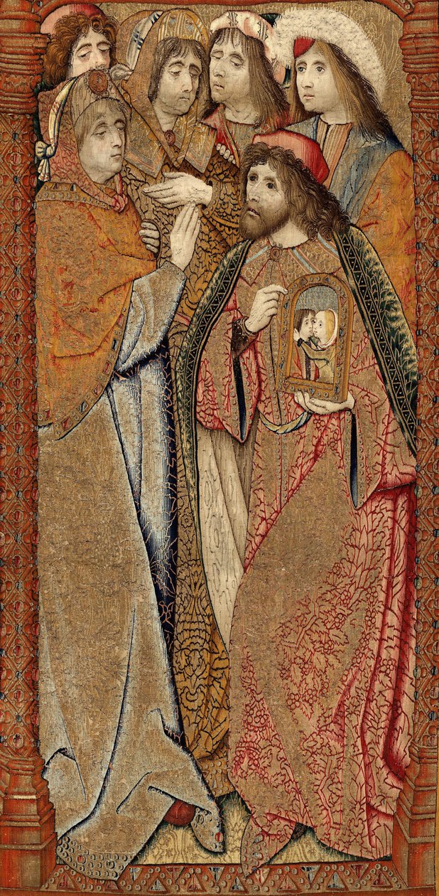 Triumphe der Mutter Gottes oder Panos de Oro, ca. 1500-02 von Pieter (attr. to) Coecke van Aelst