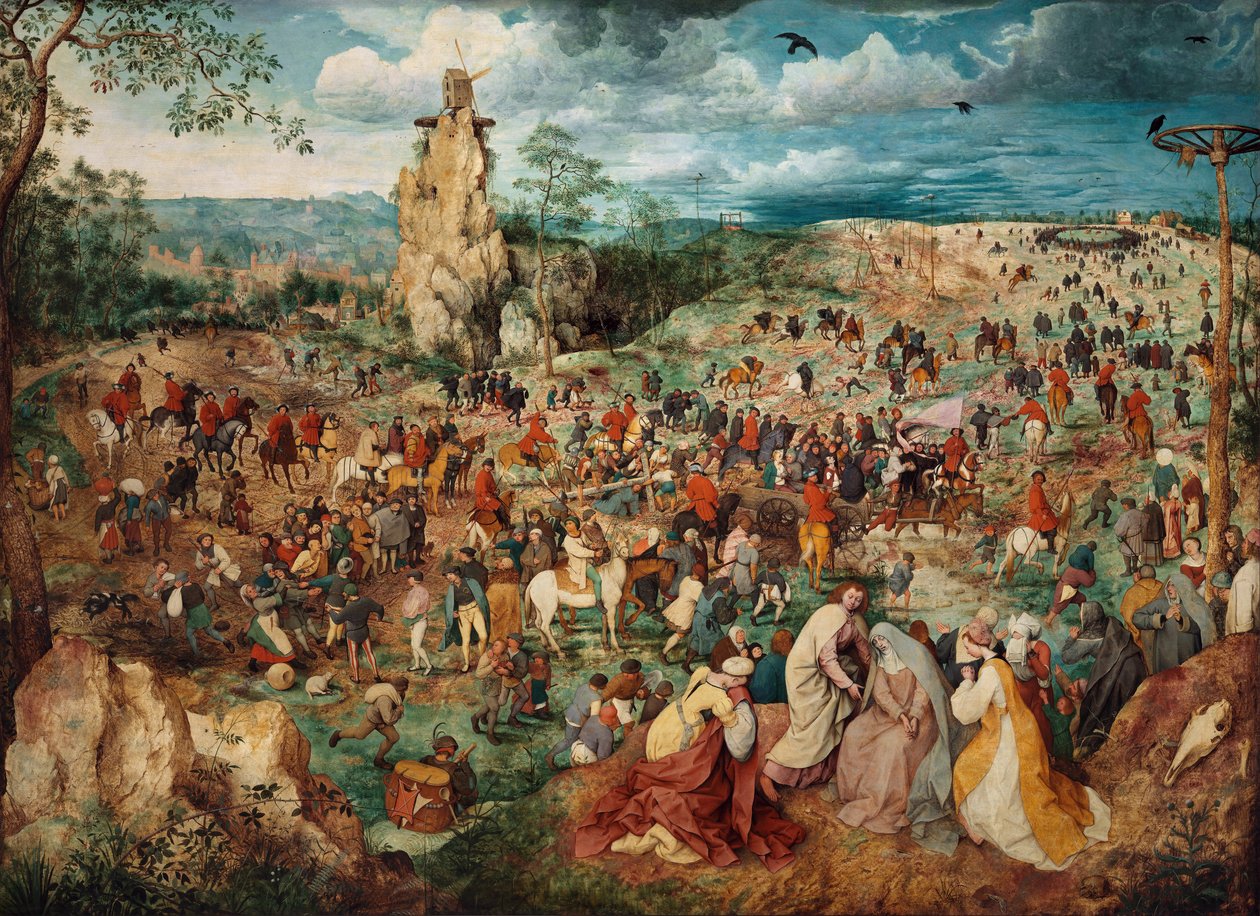 Kreuztragung Christi von Pieter Brueghel the Elder