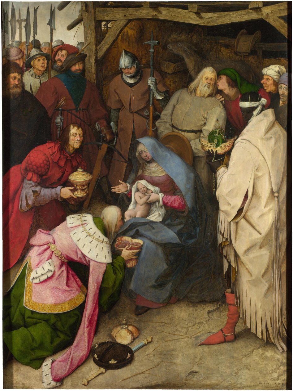 Die Anbetung der Könige von Pieter Brueghel the Elder