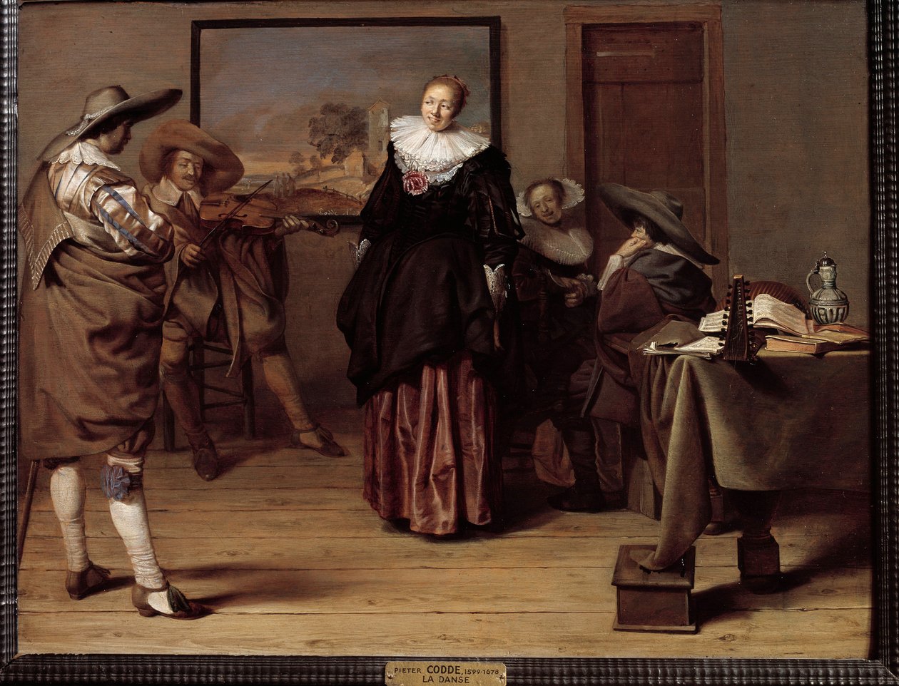 Die Tanzstunde von Pieter Codde