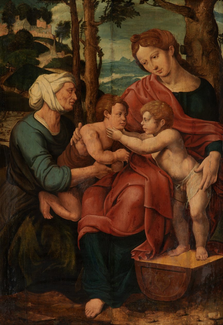 Heilige Familie von Pieter Coecke van Aelst