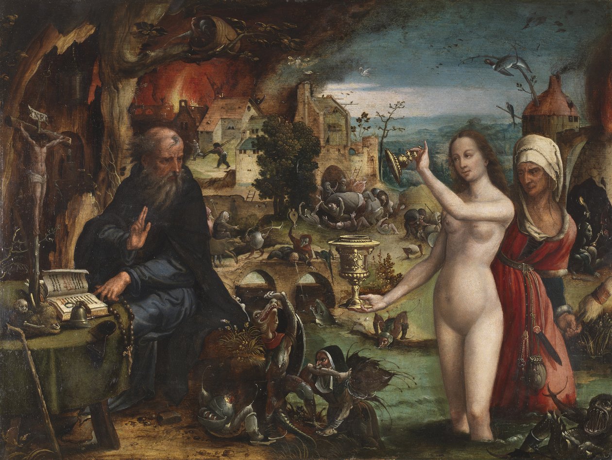 Die Versuchung des heiligen Antonius von Pieter Coecke van Aelst
