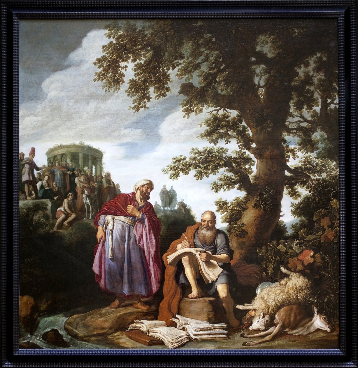 Hippokrates besucht Demokrit von Pieter Lastman