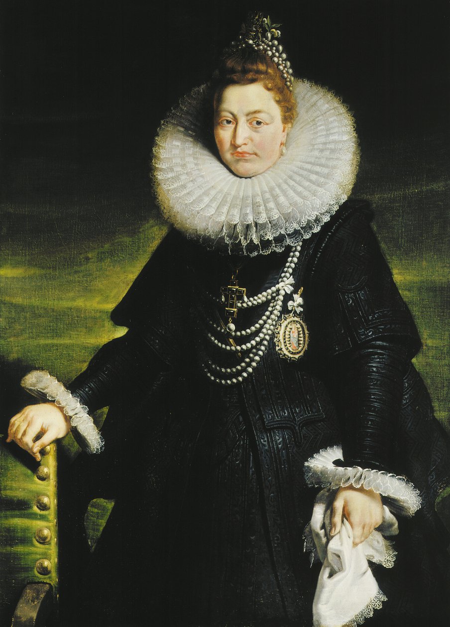 Porträt der Infantin Isabella Clara Eugenia von Spanien 1566-1633, 1616 von Pieter Paul Rubens