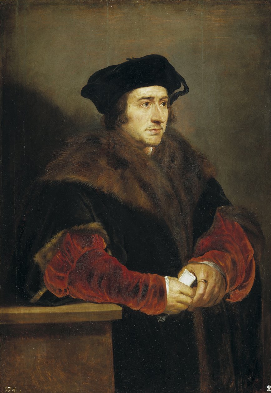 Porträt von Sir Thomas More, 1625-1630 von Peter Paul Rubens