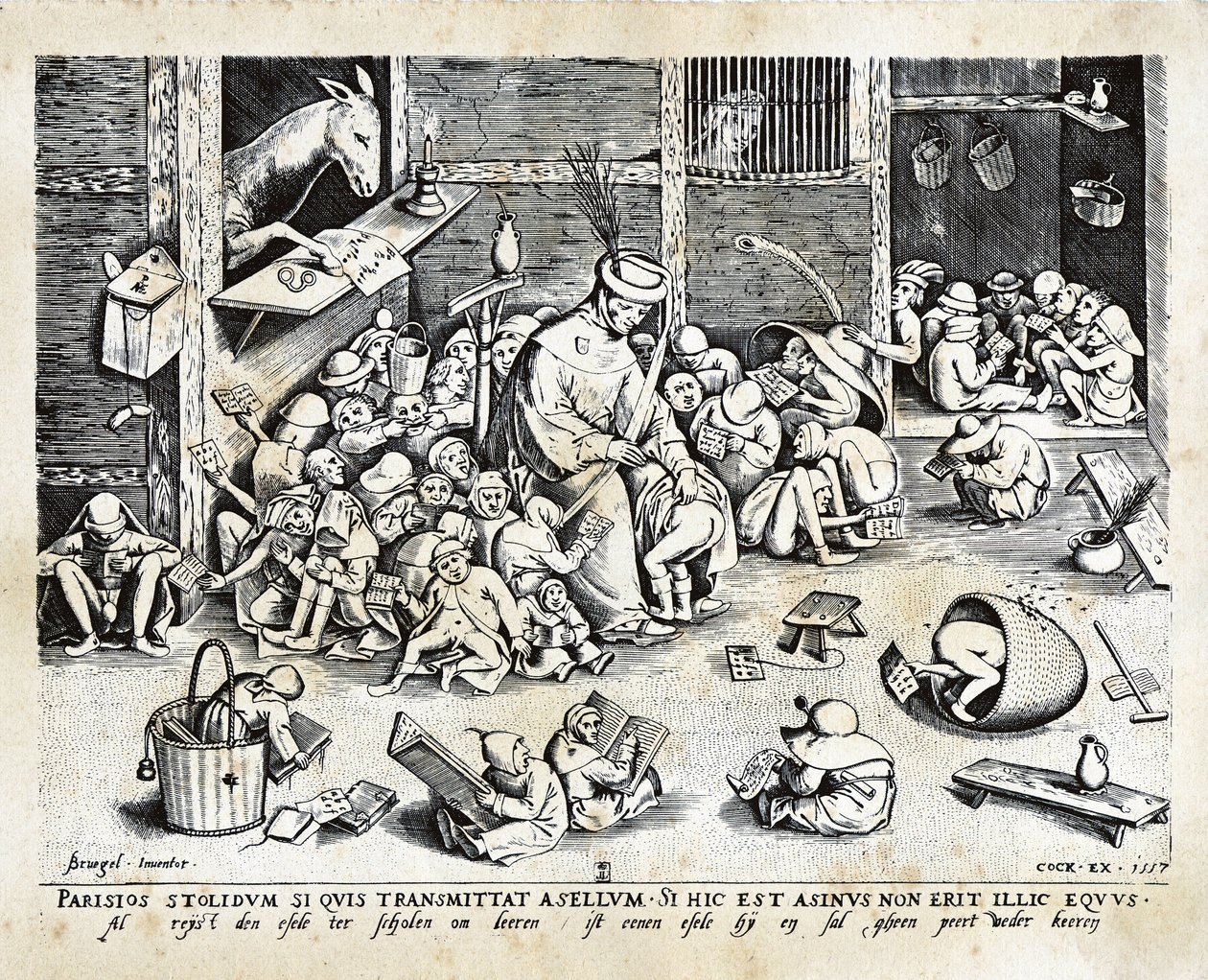 Allegorie der Bildung von Pieter The Elder Brueghel