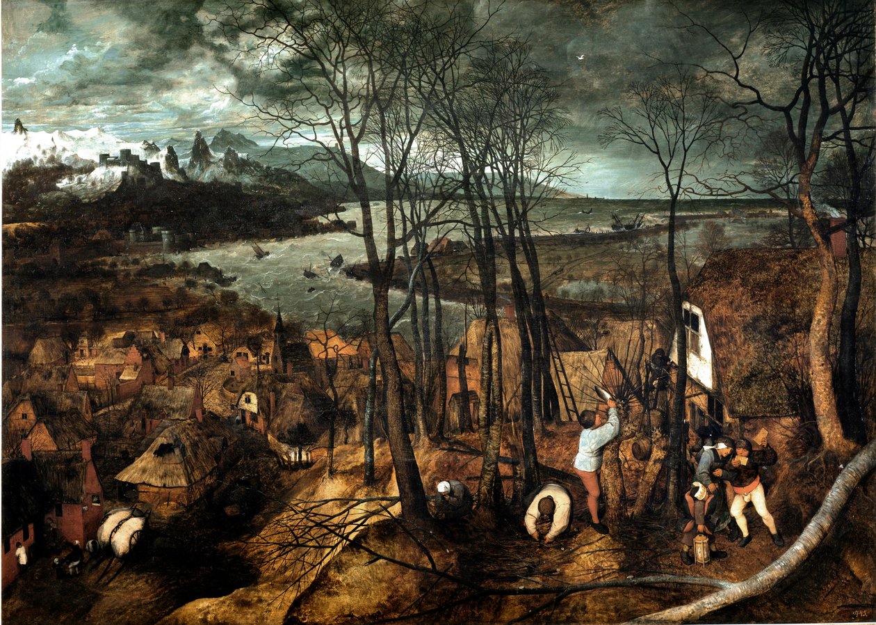 Wolkiger Tag von Pieter Bruegel the Elder