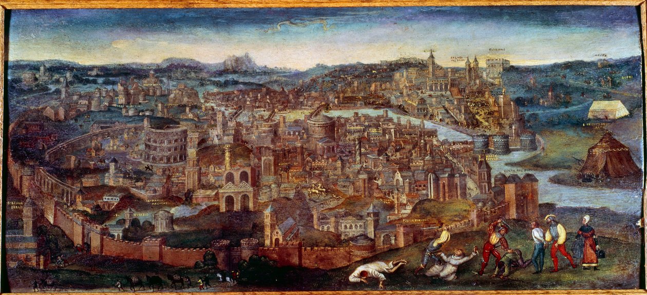 Ansicht von Rom von Pieter Bruegel the Elder