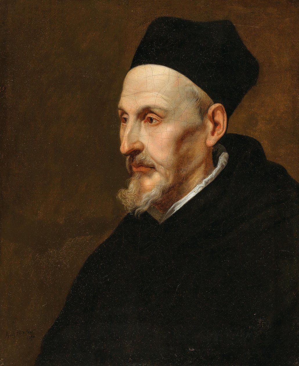 Porträt von Anthonius Triest 1576-1657, Bischof von Brügge und Gent, 1650 von Pieter Thijs