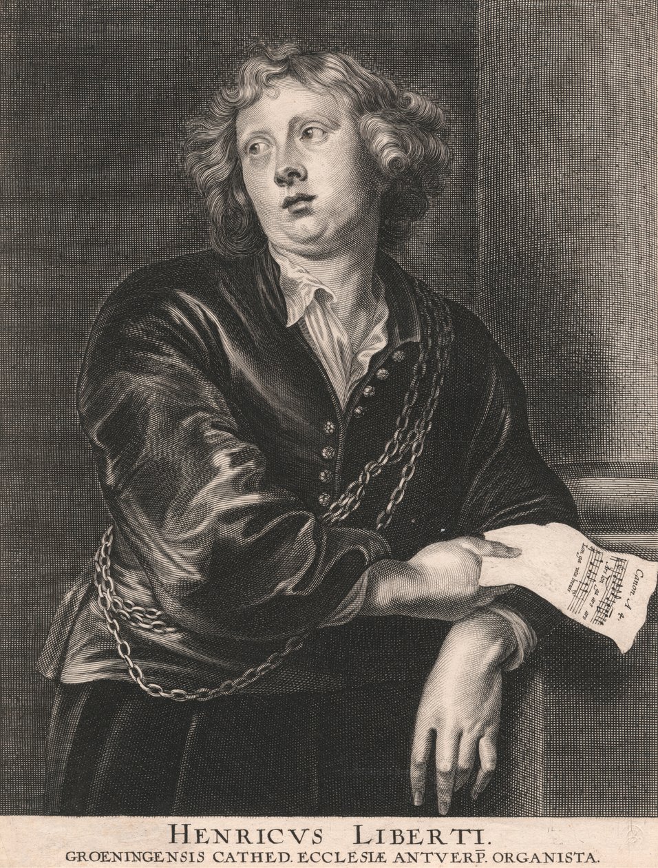 Henricus Liberti, Groeningensis Kathedrale, Organist der Kirche von Antwerpen von Pieter de Jode