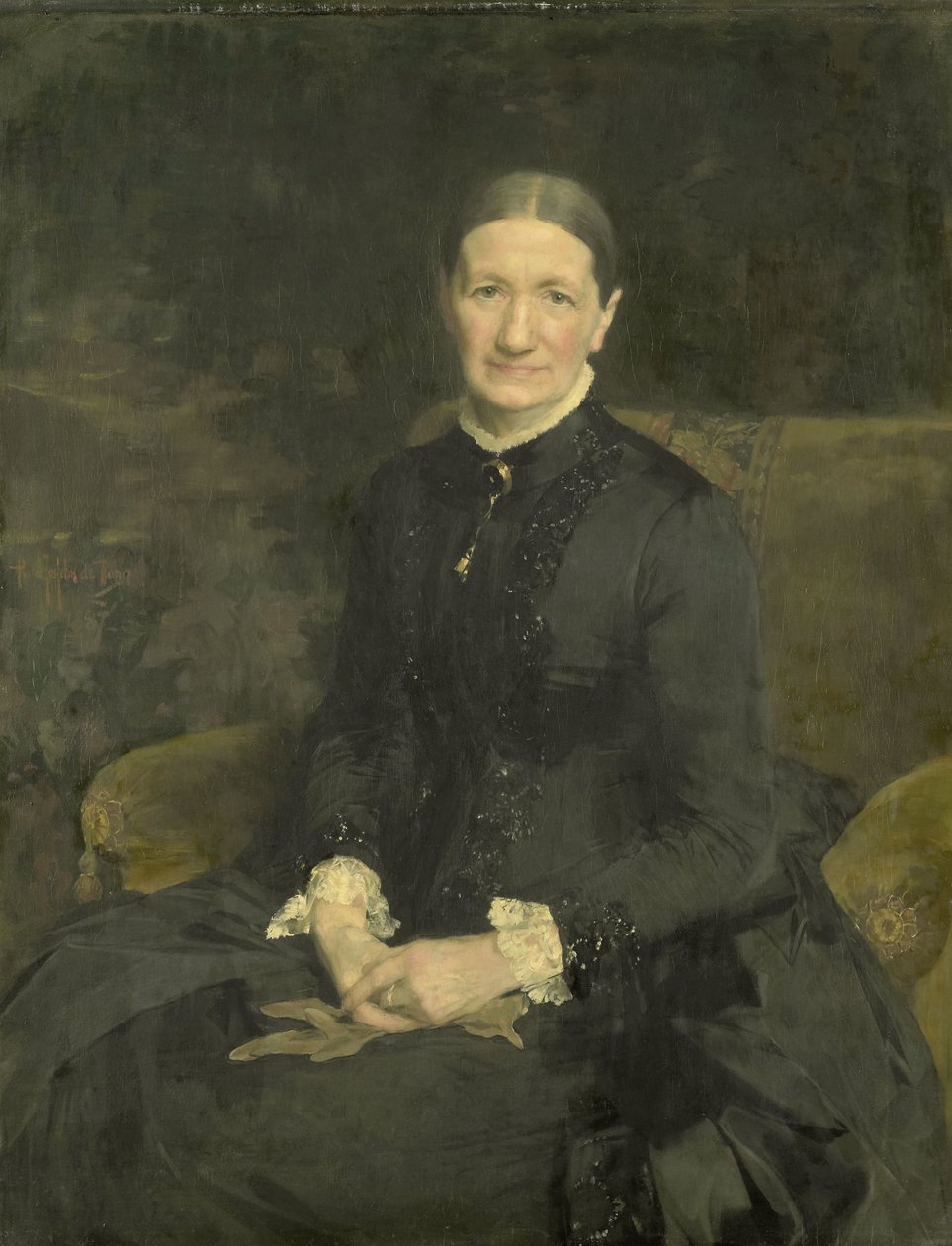 Frau A.J. Zubli-Maschhaupt von Pieter de Josselin de Jong