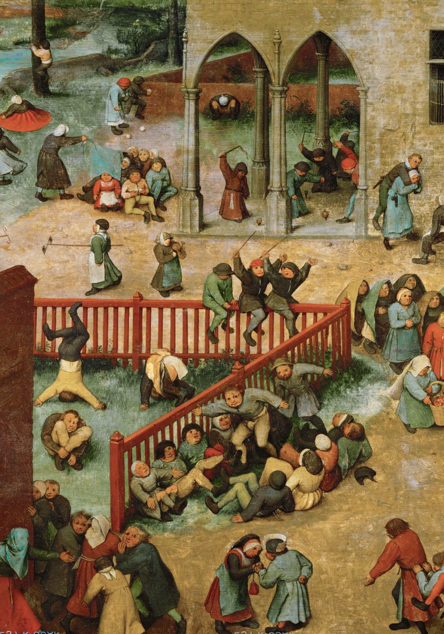Kinderspiele von Pieter the Elder Bruegel