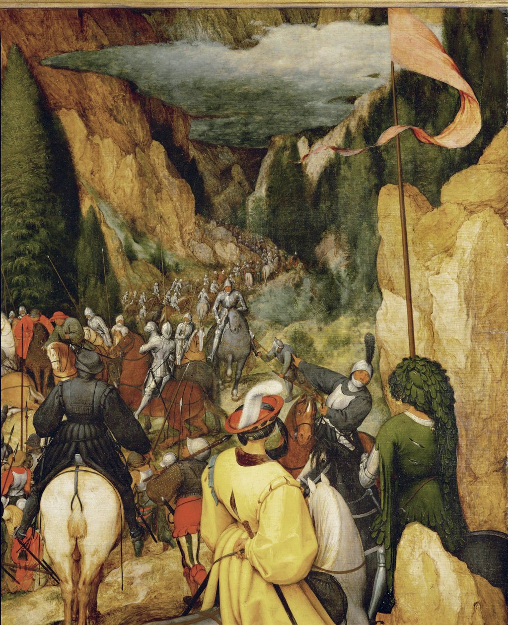 Bekehrung des Heiligen Paulus von Pieter the Elder Bruegel