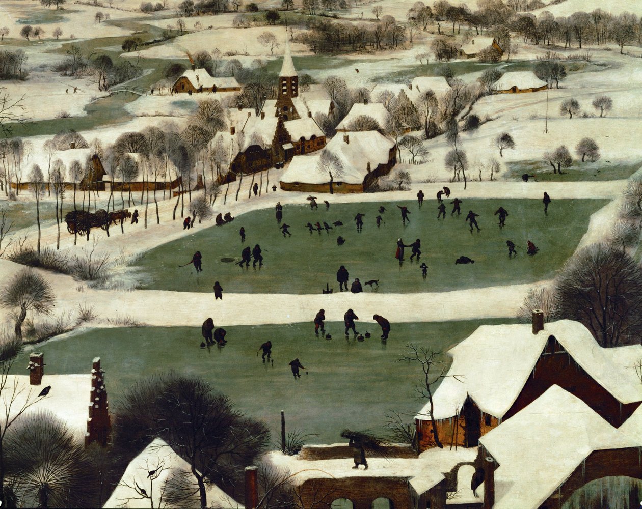 Die Heimkehr der Jäger von Pieter the Elder Bruegel