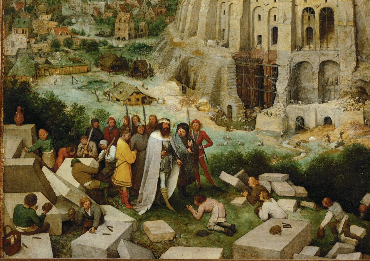 Der Turmbau zu Babel von Pieter the Elder Bruegel