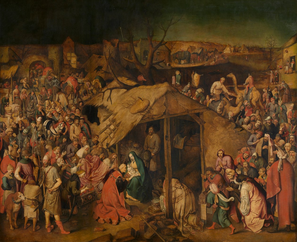 Die Anbetung der Könige von Pieter the Younger Brueghel