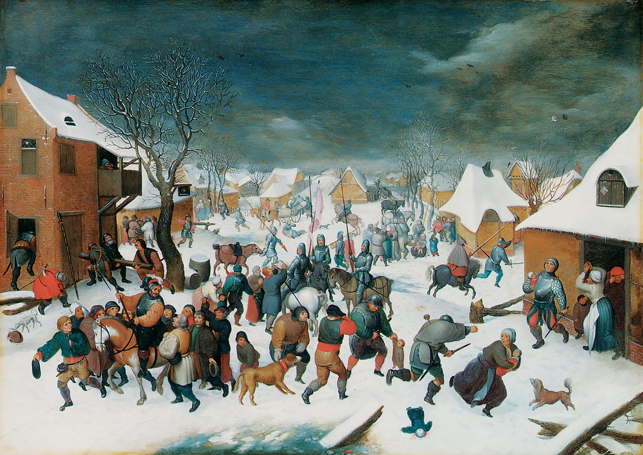 Das Massaker der Unschuldigen, 1605 von Pieter Brueghel the Younger