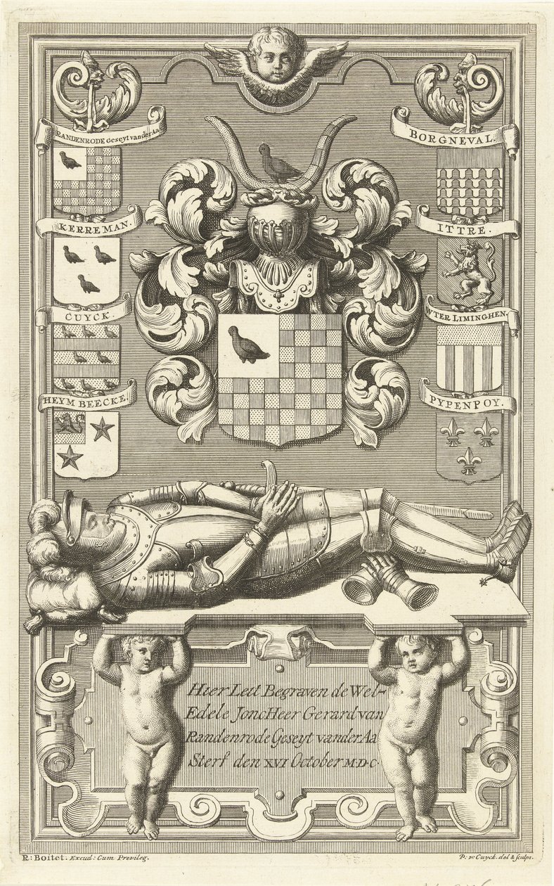 Grabmal von Gerard van Randenrode van der Aa von Pieter van Cuyck (I)