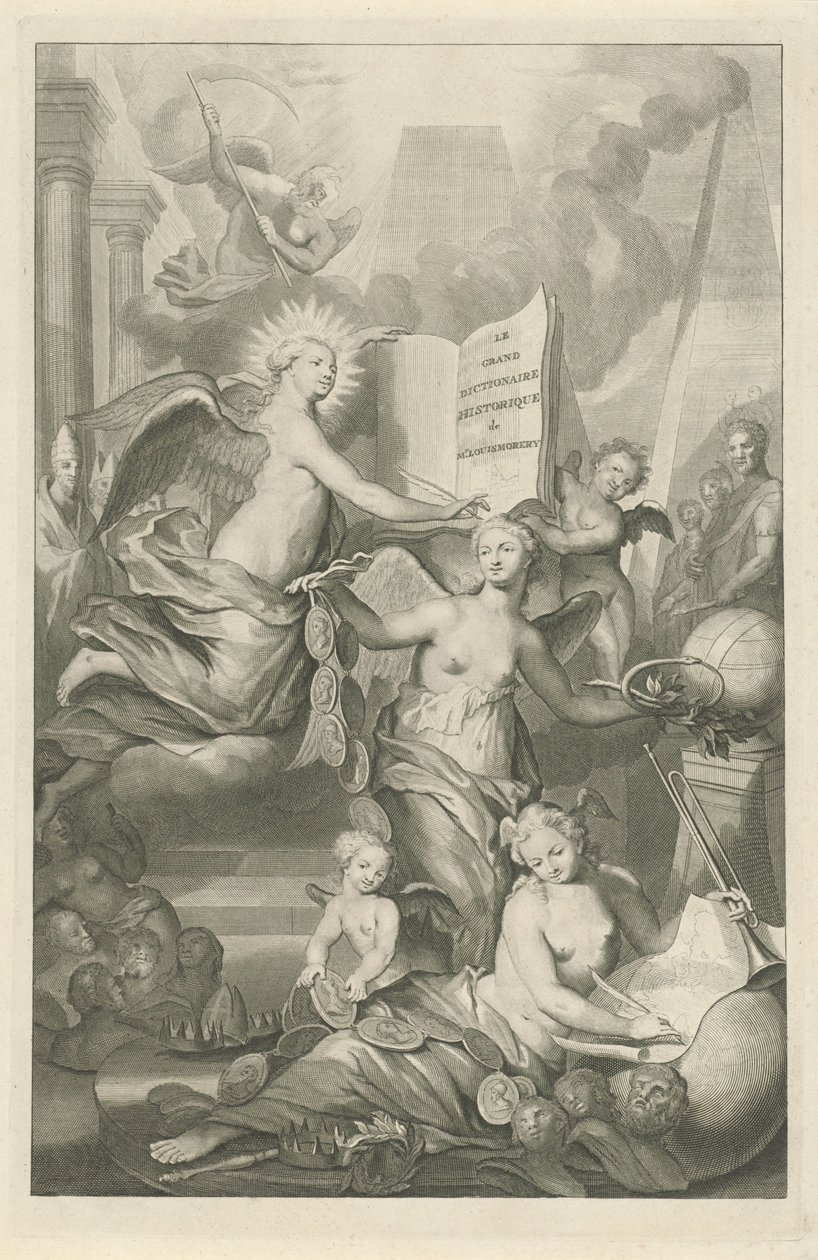 Ruhm, Ewigkeit und Schreibkunst von Pieter van Gunst