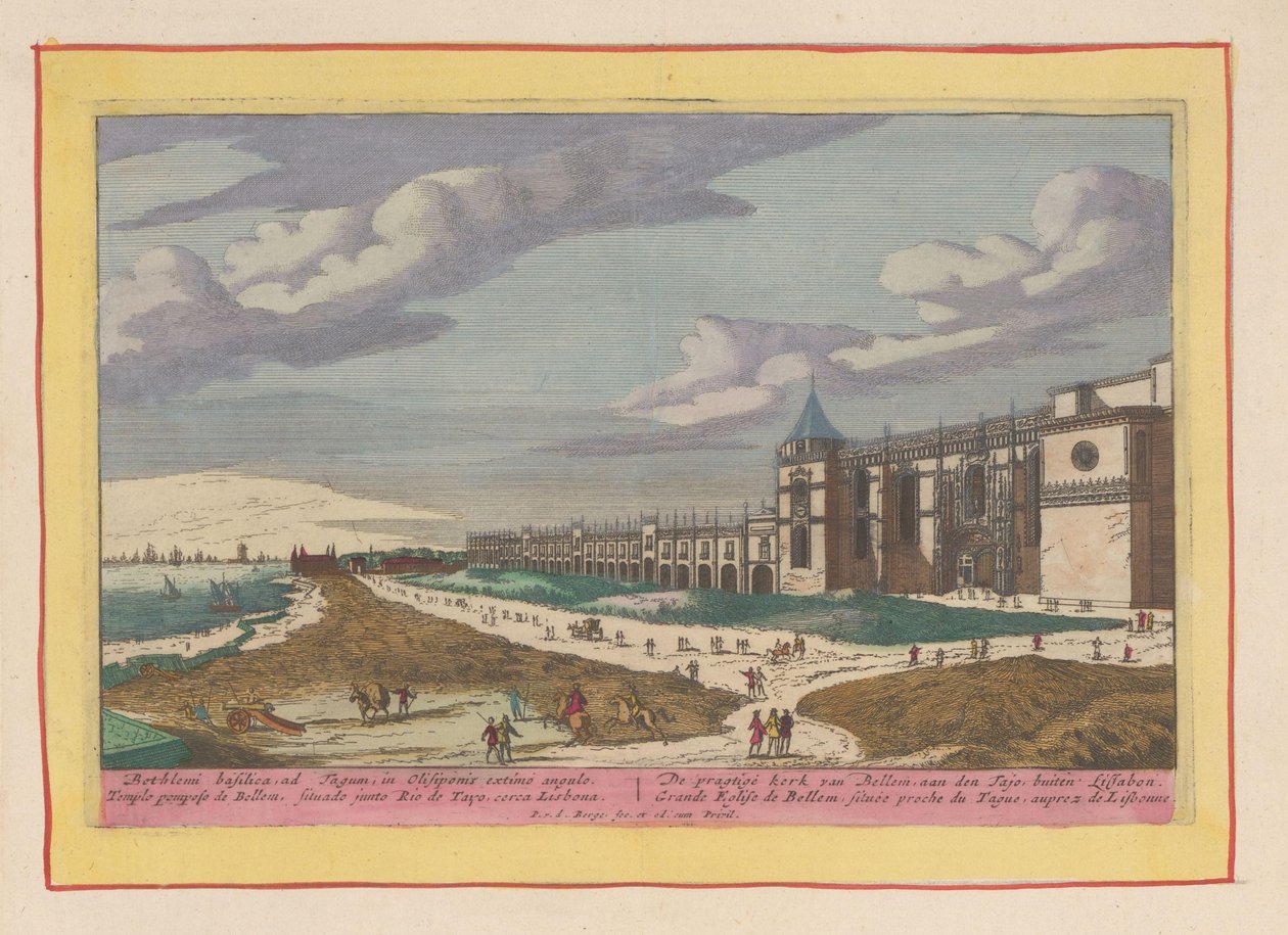 Ansicht des Hieronymus-Klosters in Belém von Pieter van den Berge