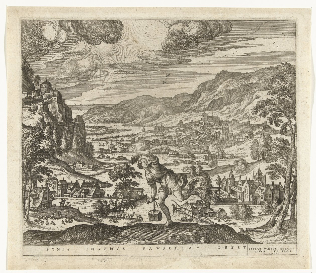 Armut behindert den Fortschritt genialer Geister von Pieter van der Borcht (I)