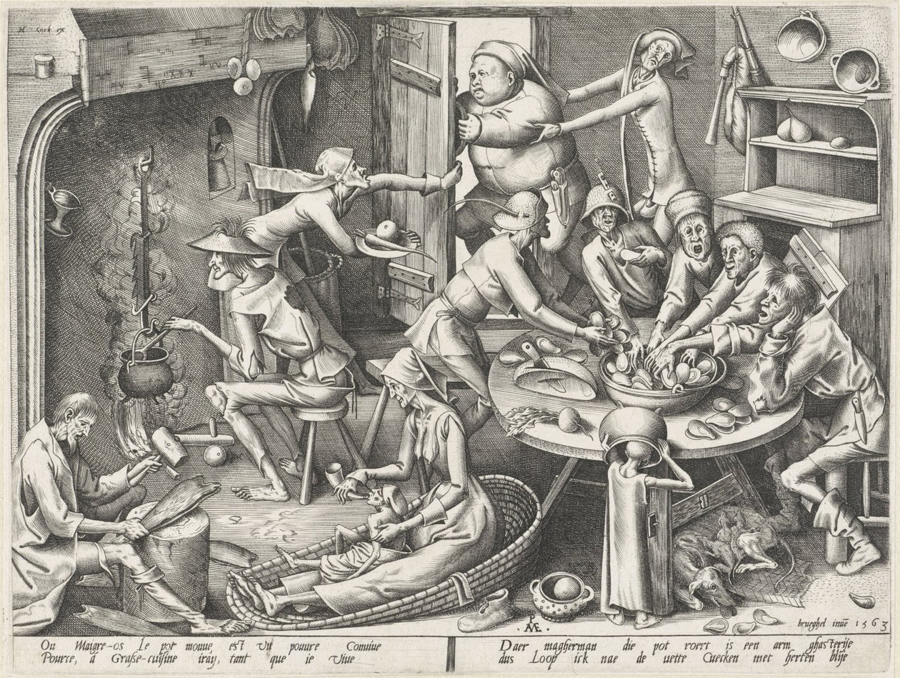 Magere Küche von Pieter van der Heyden