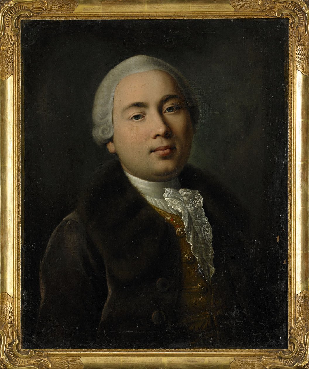 Porträt von Graf Valentin Platonovich Musin-Pushkin, 1757 von Pietro Antonio Rotari